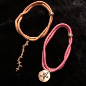 Lucky Brand hairbands/bracelets
